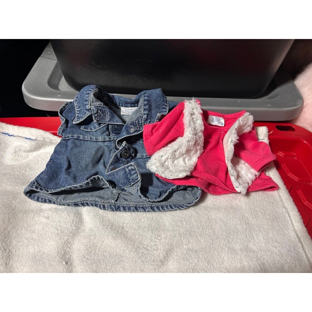 Build a bear vintage denim dress